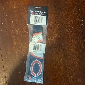 Men's Blue and White Fanband NFL Chicago Bears New In Package